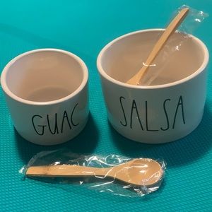 Nib Rae Dunn guac and salsa set
